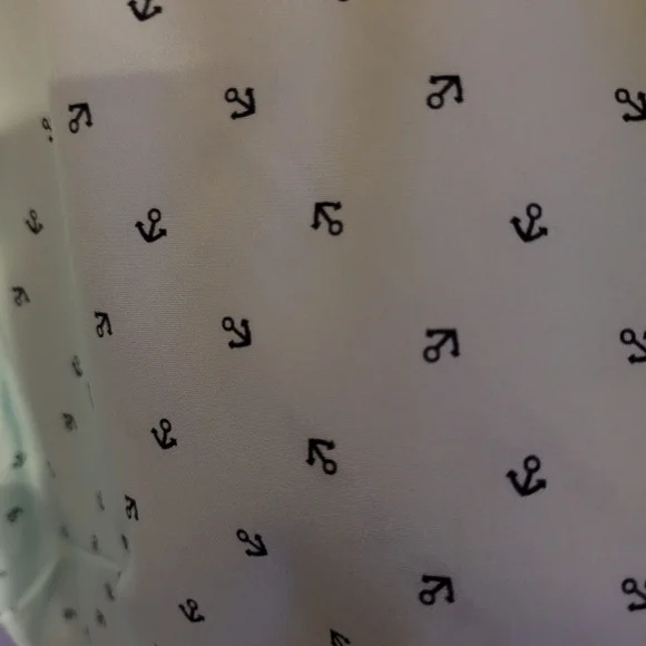 NWOT Dixxon women's Avery anchor button up shirt - Picture 2 of 7